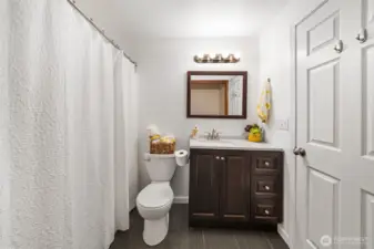 Lovely updated bathroom.