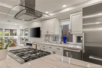 Cook with high-end Miele appliance