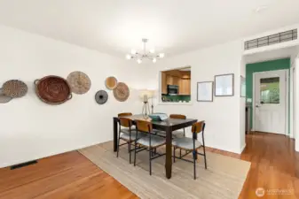 Dining area with plenty of room