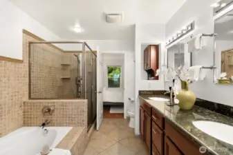 Looking through to second bedroom