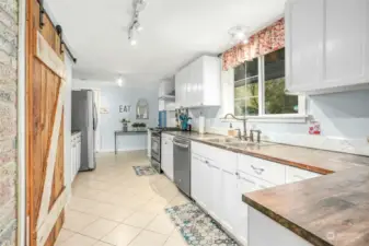 Two pantries in this kitchen - tons of storage space!