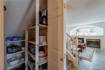 Conveniently located pantry offering ample storage space for all your essentials