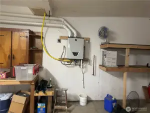 On demand hot water heater