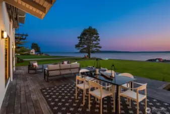 Unobstructed southern views from back deck.