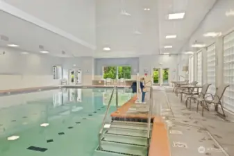 Access to indoor pool