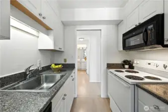Here's the kitchen taken from the dining area.
