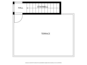 Rooftop terrace floorplan