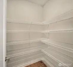 Walk-in pantry makes your kitchen tidy and neat!