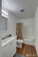 Updated bathroom