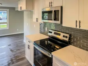 NEW STAINLESS APPLIANCES