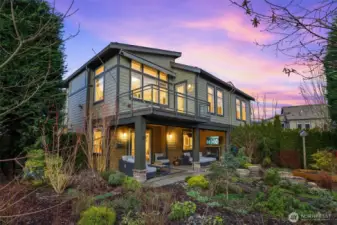 Enjoy elegant entertaining or quiet evenings at home