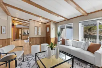 Another view of the living area