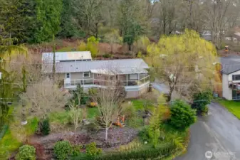 Nothing behind your but trees.