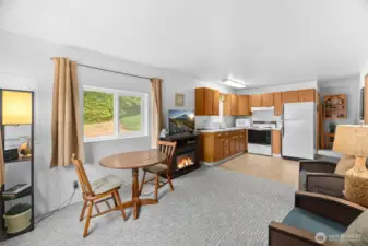 fully finished area off in shop