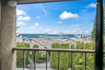 The highlight of this condo — stunning sunsets over the Tacoma Narrows. Relax with a glass of wine and watch the colors change over the water.