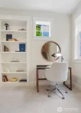 Lower level family room.