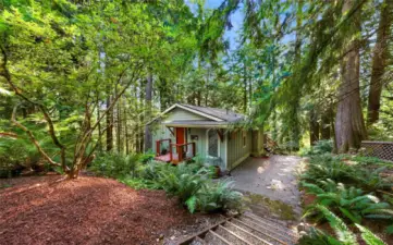 Side yard access from driveway