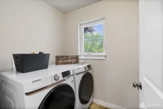 Upstairs Laundry