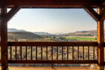 Expansive views to the South.