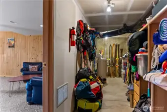 GEAR ROOM for all your toys!