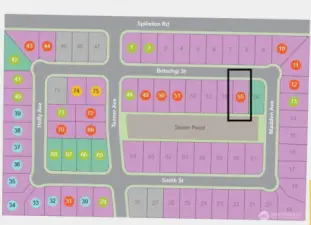 Community map lot 55