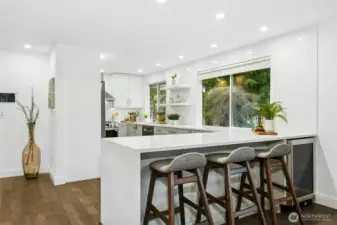 Kitchen with Breakfast Bar