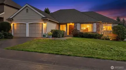 Tucked into a quiet cul-de-sac on a corner lot in the highly sought-after Stonepine neighborhood. Amazing curb appeal, day or night! **Image is Digitally Enhanced**