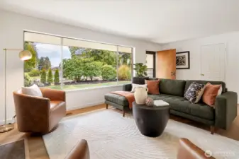 West home - 22511: This living room is spacious and perfect to host the holidays or enjoy a quiet night at home.