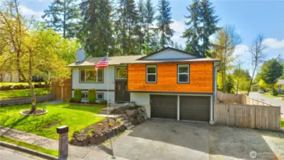 Don't miss this beautifully updated home on a spacious lot in a quiet neighborhood. Exterior of the home is freshly painted.
