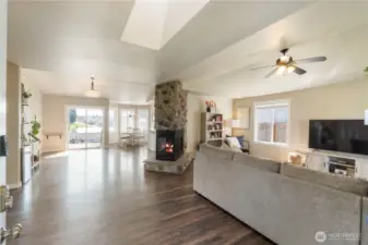 Beautiful flooring throughout.