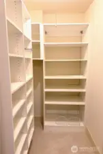 In-unit storage along with an assigned storage unit in the basement