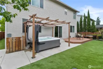 Extensive Patio added to home