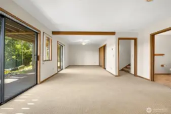 Lower family room