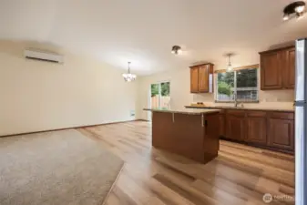 Beautiful wide plank flooring