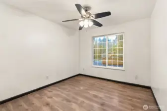 Bedroom 1 located off of entry