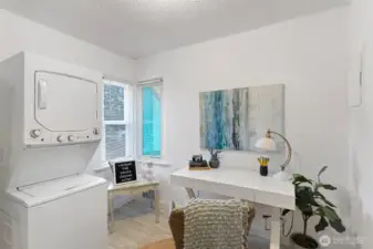 2nd bedroom with laundry