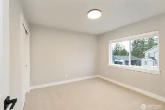 Secondary bedrooms offer comfort and versatility.