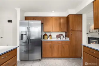 Plenty of Counter Space….and Pantry.