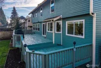 This Deck (26x14) is Gas Plumbed and ready for your Grilling and Entertaining.