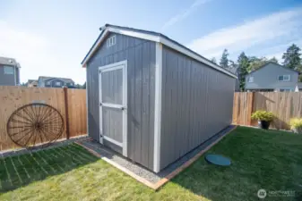 NEW SHED/ FULLY FENCED BACK YARD
