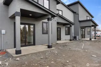 Photo of previously built townhome (3 units)