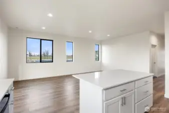 Floor plan similar to the 1651. This photo is from the 1651. Interior photos of 1675 will be updated when completed.