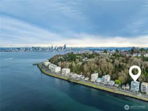 Seattle is another Beautiful Backdrop to Alki!