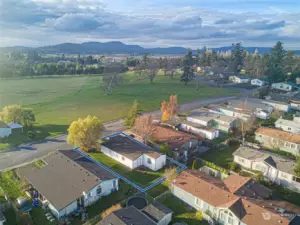 View from the front of the house