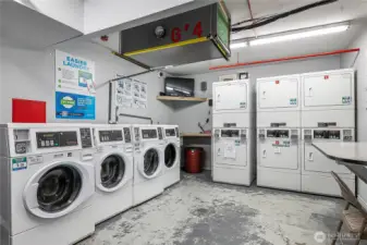 Laundry Area (but this unit HAS a laundry hook up in it)