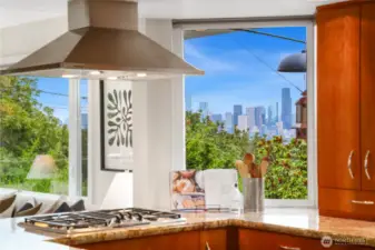 Imagine cooking and enjoying the views every day!