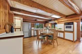 Log House Kitchen