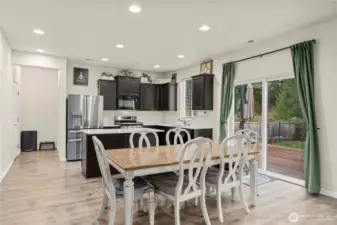 Dining Room and Kitchen
