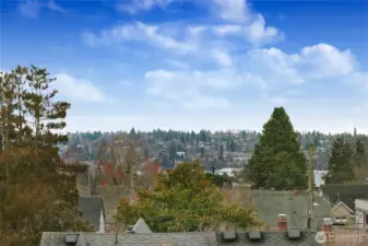 View over Ballard and to Queen Anne