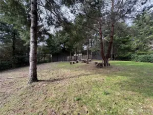 Lots of Trees Providing Shade during the HOT Summer Months.